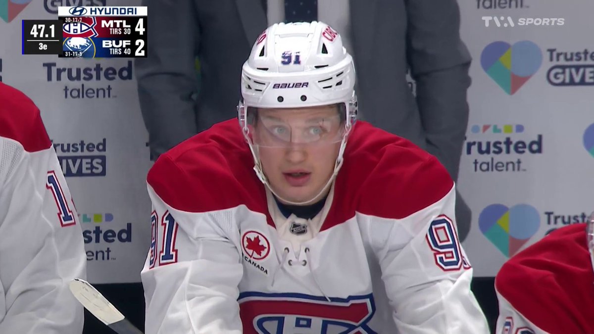 Habs fans took over Buffalo tonight as usual