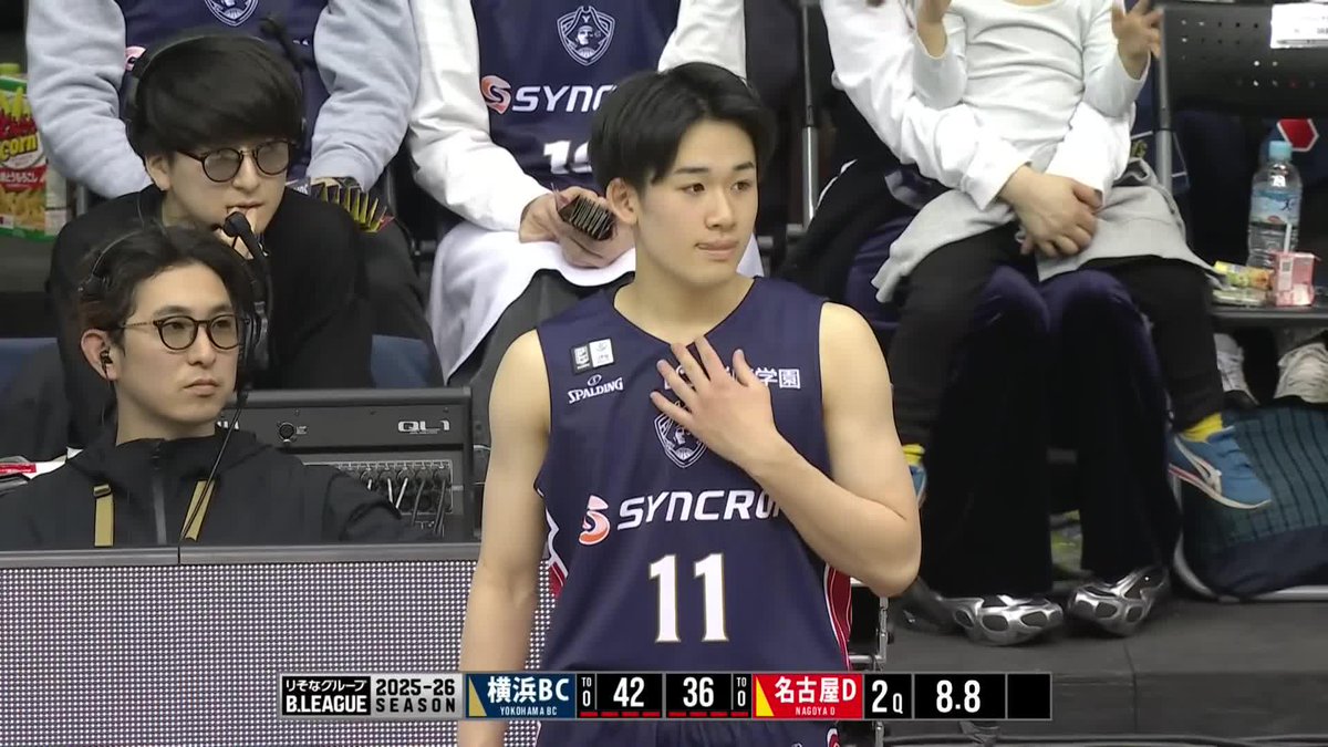 18歳の高校生・佐藤凪がホーム初出場! 横浜ビー・コルセアーズ #Bリーグ #りそなグループ