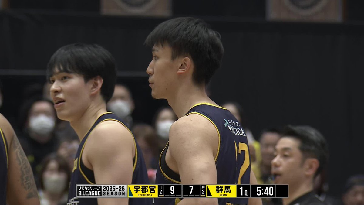 宇都宮#12 高島が約1ヶ月ぶりに怪我から復帰! 宇都宮ブレックス / UTSUNOMIYA BREX 📡バスケットLIVEで生配信中 #Bリーグ #りそなグループ
