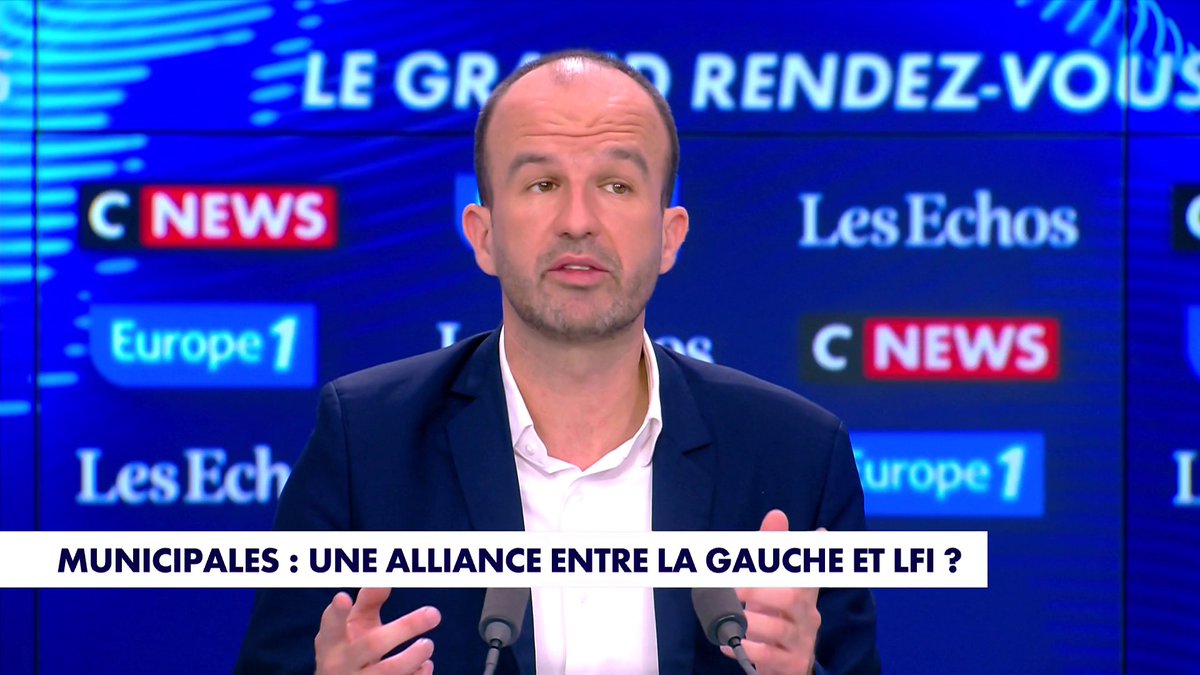 Manuel Bompard annonce : «Partout, si vous votez pour un maire Insoumis, nous ferons la cantine bio et gratuite dans les écoles» dans #LeGrandRDV