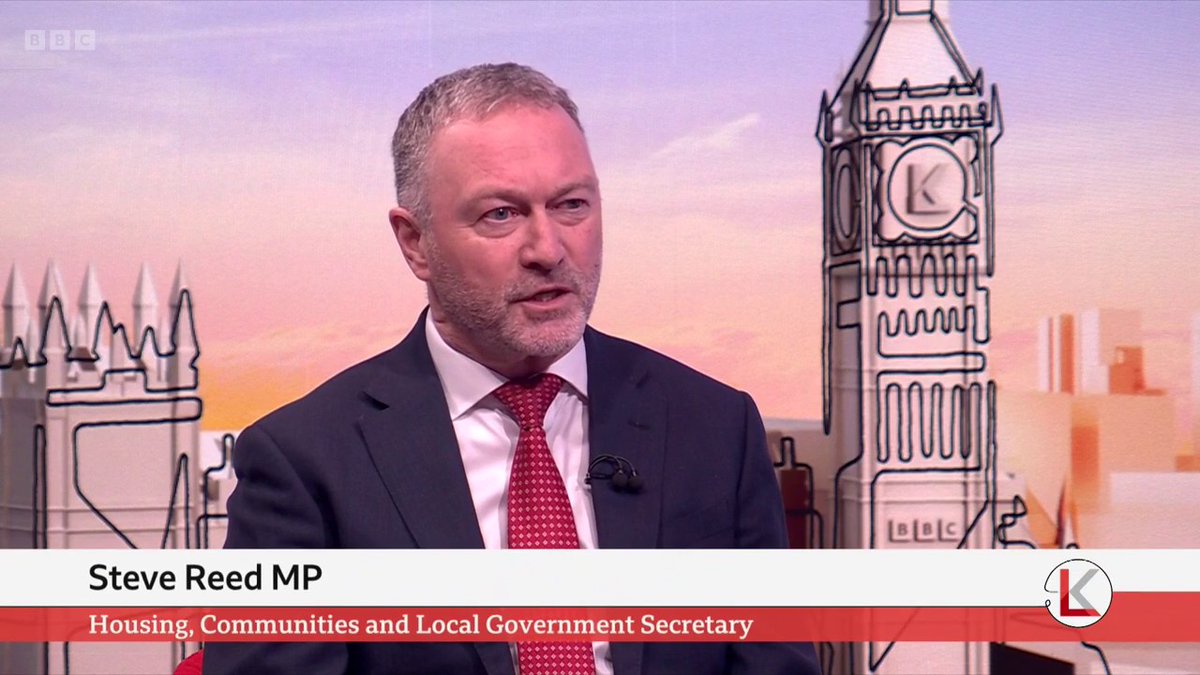 “We need to shine a light on what’s happened” Housing Secretary Steve Reed says Andrew Mountbatten Windsor and Lord Mandelson and "anybody with insight or information" should testify to the US congress about Jeffrey Epstein #BBCLauraK