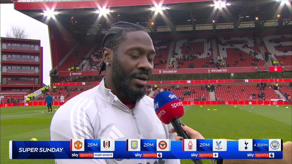 "Palace are going through whatever they're going through... we have to keep the focus!" Ola Aina previews Nottingham Forest's clash with Crystal Palace 🌳