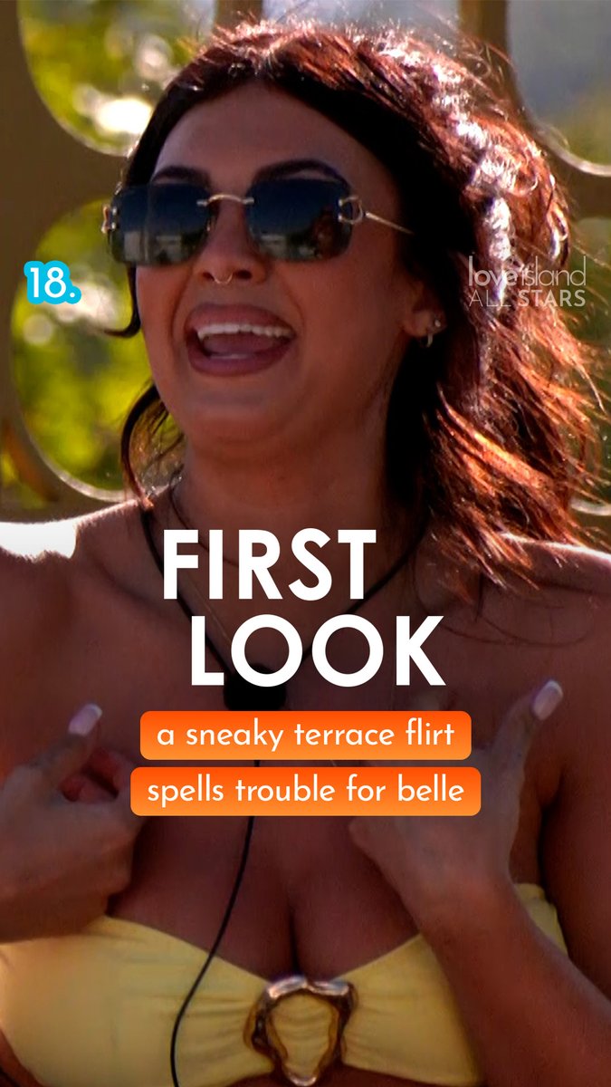 First Look: Villa USA returns whilst Sean and Lucinda are pre-occupied on the Terrace, leaving Belle to wonder what’s been going on 🫨 #LoveIsland