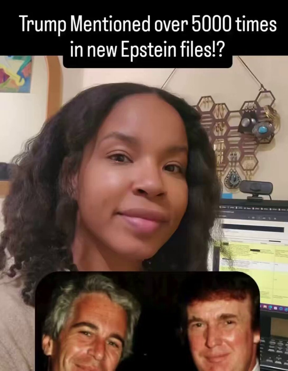 🚨FACT CHECK FOR THE MELTDOWN CROWD Marien Richardson just explained why Trump is mentioned 5,000+ times in the Epstein files — and surprise… it’s exactly what we all knew. It’s not because Trump was involved. It’s because everyone around Epstein was OBSESSED with Trump. Lawyers. Media. Political operatives. Elites. All conspiring, name-dropping, scheming, and strategizing about how to take him down. If mentions = guilt, then every FBI agent, journalist, and prosecutor is cooked too 😂 Meanwhile: 💥Trump kicked Epstein out 💥Banned him from Mar-a-Lago 💥Cooperated with investigators So yeah… a ton of mentions — because they were talking ABOUT him, not with him. They were ALL conspiring against him 😂 Cope harder. 📄 Read the files instead of headlines. 😂😂😂🔥