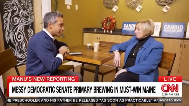 NEW: Maine’s Senate race could be one of the most crucial in this year's midterms. Democrats are trying to unseat GOP Sen. Susan Collins, as a messy primary heats up between Gov. Janet Mills & Graham Platner. Manu Raju traveled to Maine and spoke with the candidates.