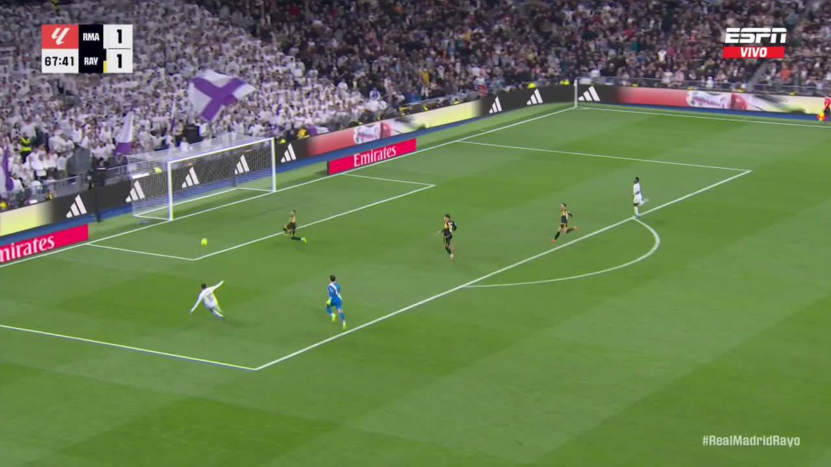 😳🇫🇷 INCREÍBLE EL GOL QUE ERRÓ MBAPPÉ CON EL ARCO VACÍO VS RAYO VALLECANO.