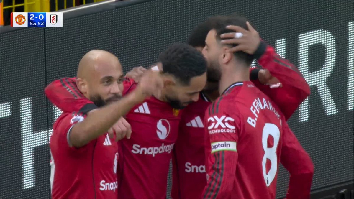 The no look pass from Casemiro, the FINISH from Matheus Cunha... Manchester United fans, here you go! 😍