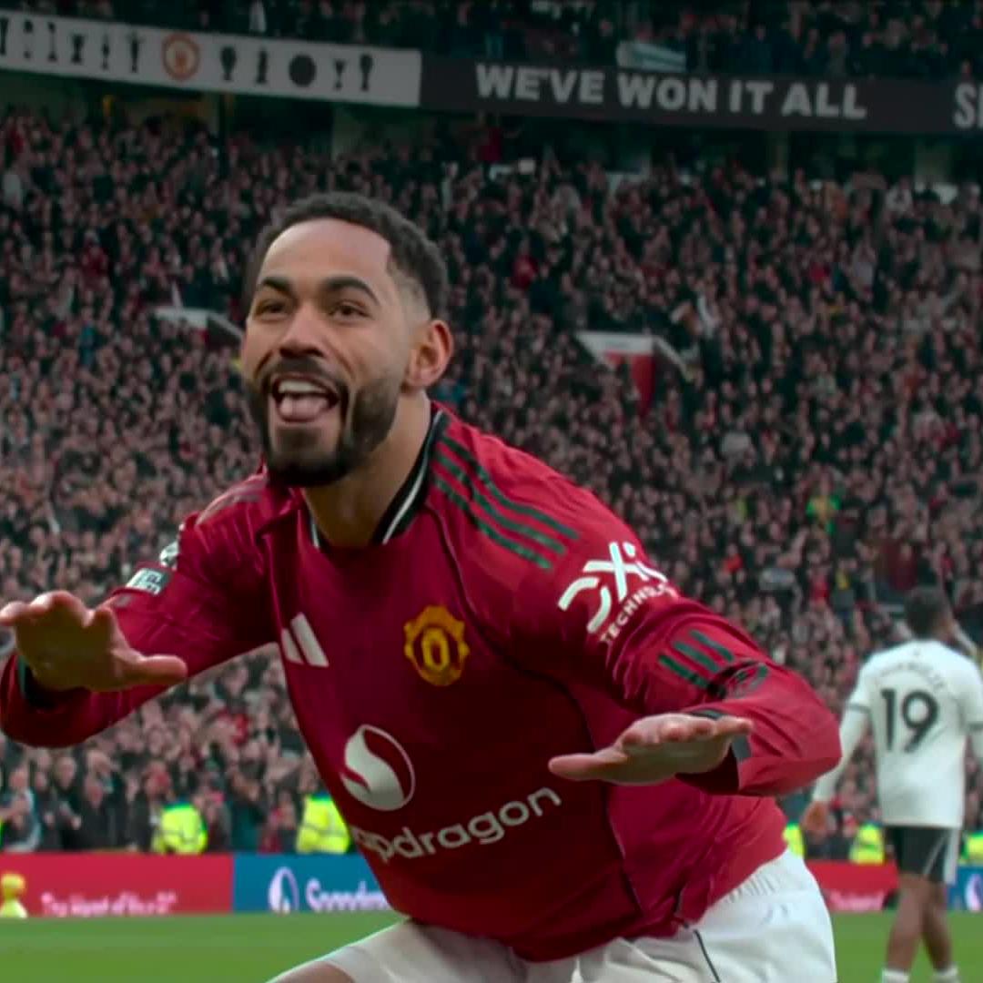 Man Utd's #10 does it again 🤩🏄 Matheus Cunha with a fancy finish to double the lead 😏 📺 Stream #MUNFUL on DStv: