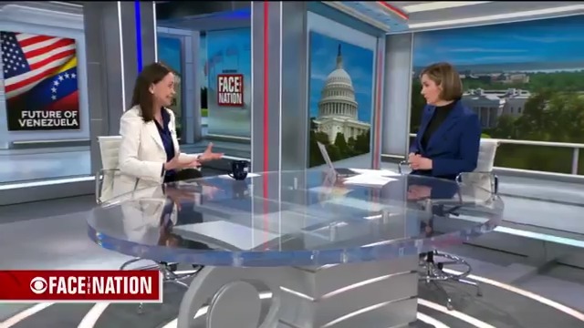 Asked if she supports the law signed by acting Venezuelan President Delcy Rodriguez’s government to privatize the oil industry in the country, María Corina Machado told Margaret Brennan the “so-called reforms introduce positive signs in terms of what we, the Venezuelan people, want in the future.” But Machado argued Venezuela’s National Assembly is not “a legitimate power” and “has no legality.”