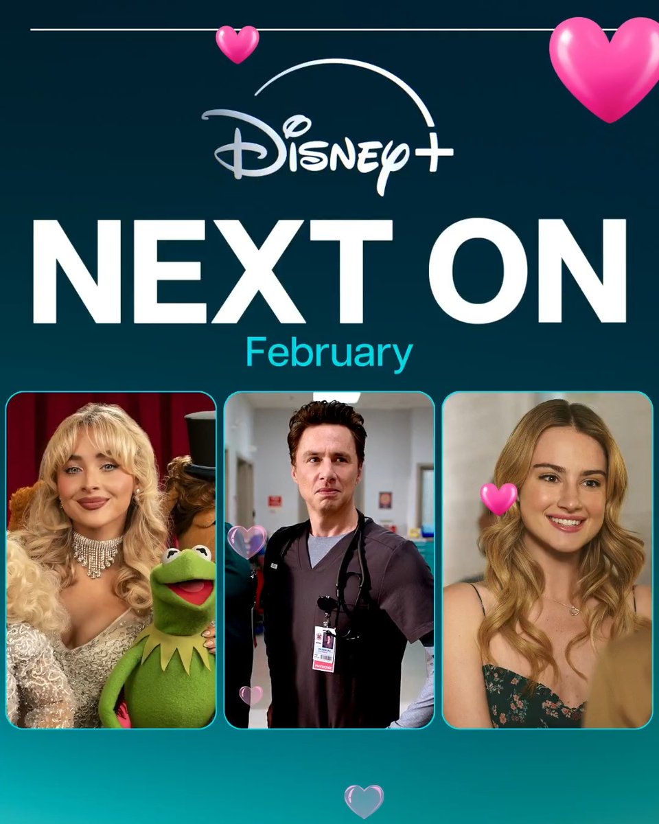 There’s so much to love this February. 💕 All of these and more are streaming on Disney+ this month.