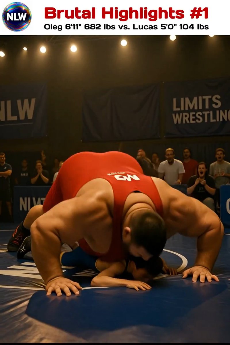 Brutal Highlights #1 Oleg 6'11" 682 lbs vs Lucas 5'0" 104 lbs