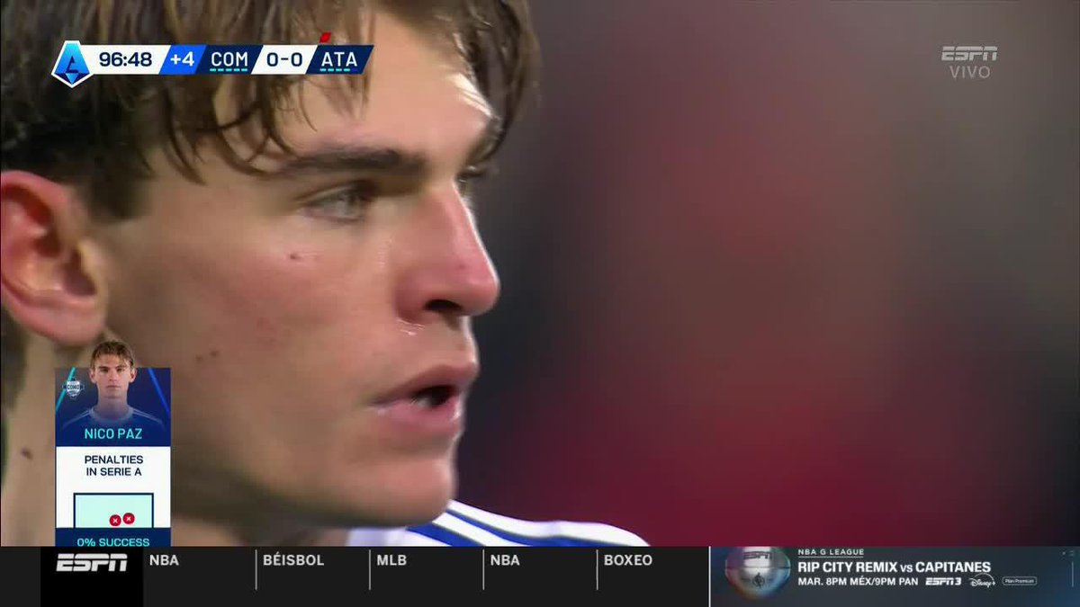 ¡¿AY PERO QUÉ HICISTE NICO PAZ?! 😫 Increíble cómo falla el penal en el último minuto el Como ante el Atalanta ❌ Disfruta la Serie A por ESPN y #DisneyPlus Premium 🇮🇹