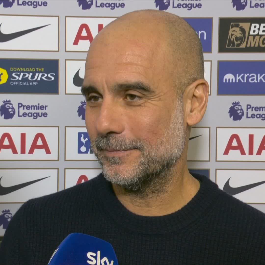 "The hope is always there." Pep Guardiola discusses Manchester City's chances in the title race 🙌🏆