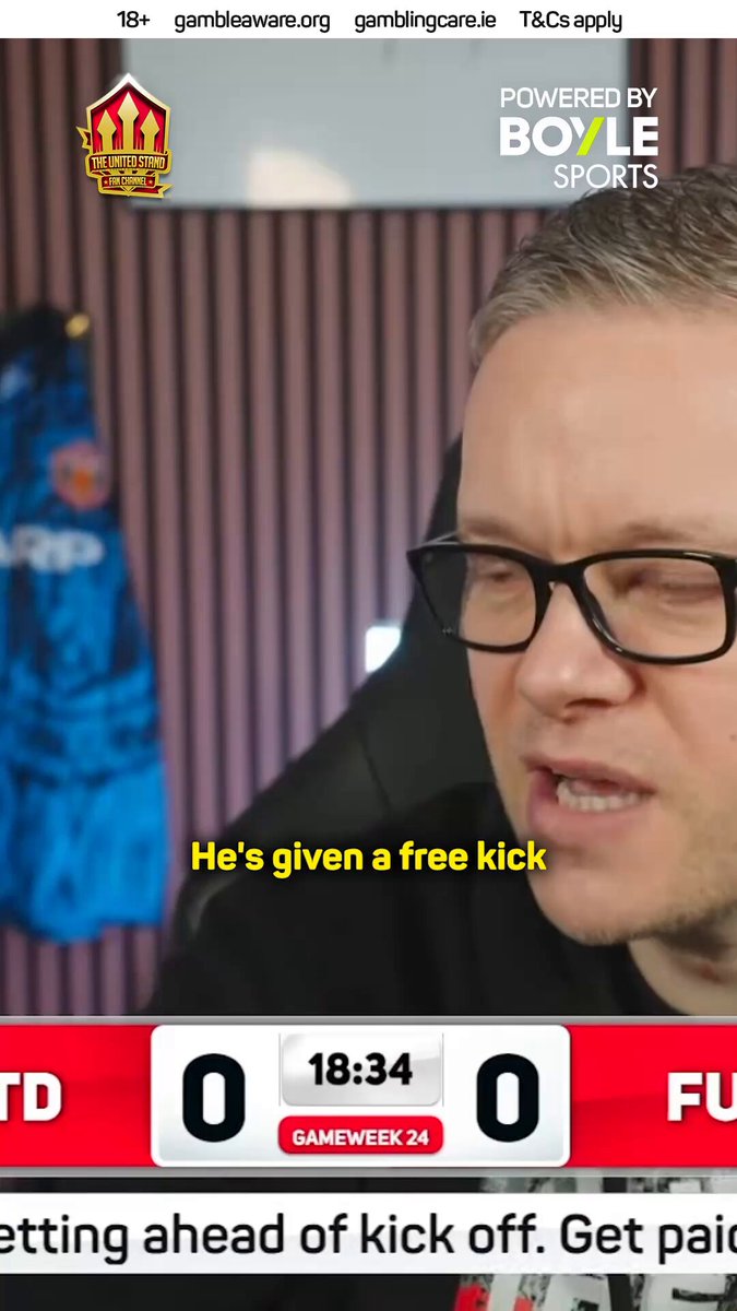 FERGIE TIME IS BACK AT OLD TRAFFORD! 😭 Mark Goldbridge's reaction to all the goals in the win against Fulham! Powered by BOYLE Sports, #Ad, 18+, T&Cs apply.