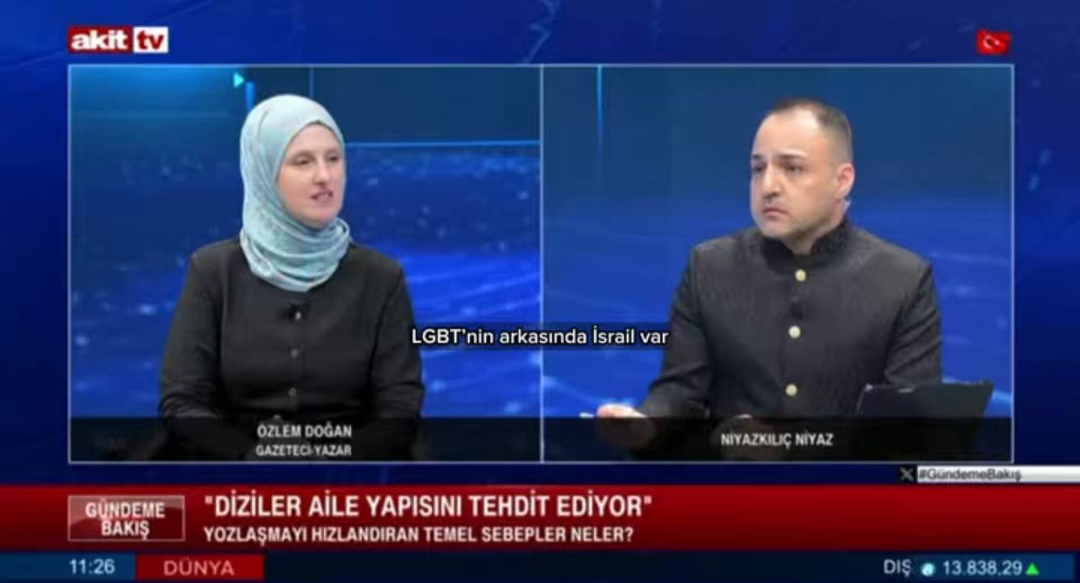 “Tıpkı Epstein skandalı gibi başta LGBT olmak üzere tüm sapkın akımların, sokaklardaki şiddetin, toplumlardaki kaosun arkasında siyonizm var.” Bugün Akit TV’de sosyal medya üzerinden toplumlara empoze edilen sapkın akımları, nüfusun düşüş sebeplerini ve aileyi konuştuk.