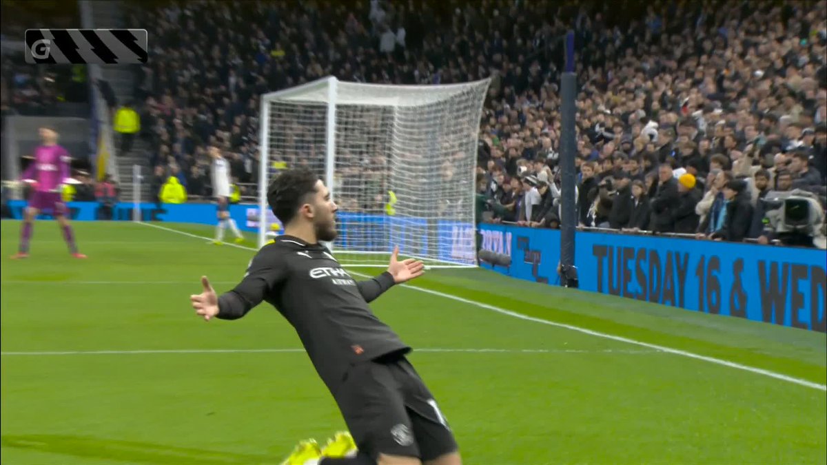 Rayan Cherki silences the Tottenham Hotspur Stadium early doors! 💥