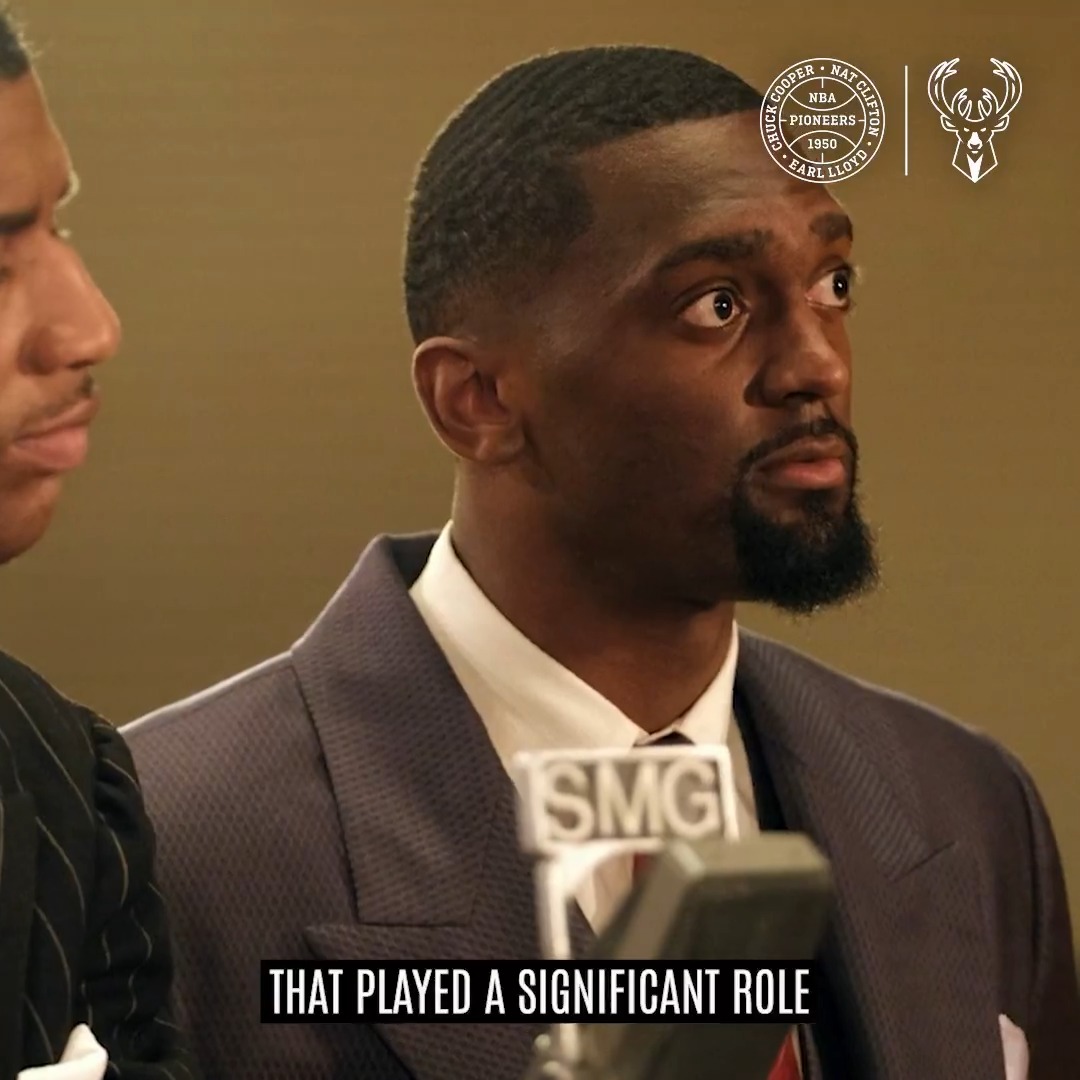 We kick off Black History Month with the inaugural NBA Pioneers Classic. We celebrate and honor the legacy of Chuck Cooper, Nat “Sweetwater” Clifton, and Earl Lloyd, the league’s first Black players. They were pioneers of the game who paved the way and changed the trajectory of the NBA forever. Our very own Bobby Portis played the role of NBA Pioneer Earl Lloyd in the 2023 biopic “Sweetwater.” Lloyd was the first Black player to play in an NBA game in 1950.