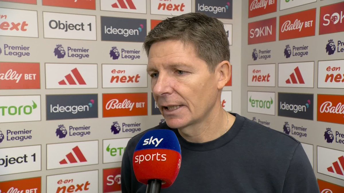 "We needed togetherness today... it's a good point." Oliver Glasner reflects on Crystal Palace's draw with Nottingham Forest, and is questioned about Jean-Philippe Mateta's future with the club.