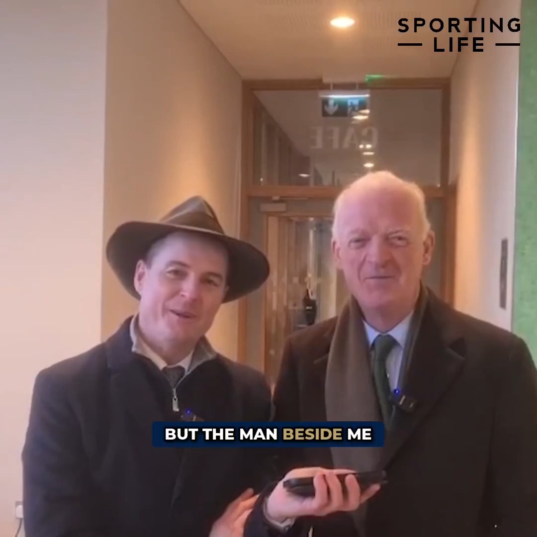 🗣️ "A fantastic day, but a couple of disappointments..." 🤠 Willie Mullins joins Fran Berry to reflect on day one of the Dublin Racing Festival at Leopardstown RC #DRF 🇮🇪