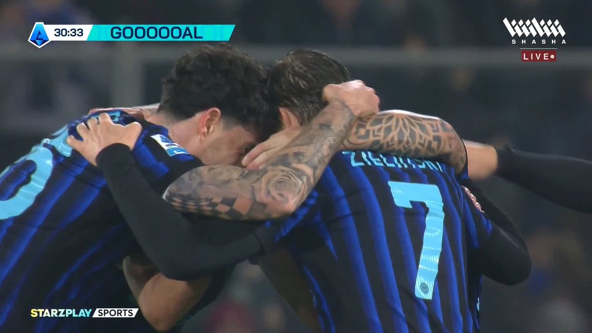 قذيفة لا تصد ولا ترد 🚀 إنتر لا يضيع وقت ويسجل الهدف الثاني سريعاً عن طريق زيلينسكي ⚽🔥 تابعوا المباراة وباقي مواجهات #الكالتشيو_على_شاشا ✨🇮🇹 اشترك الآن 📺