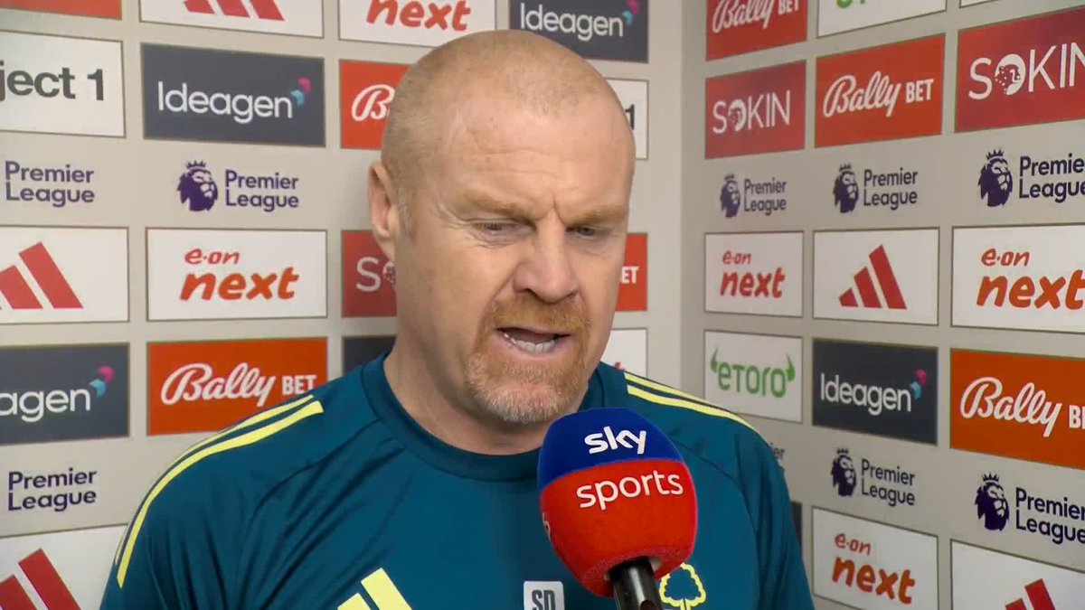 Sean Dyche says his Nottingham Forest side's mentality was outstanding against Crystal Palace 💪
