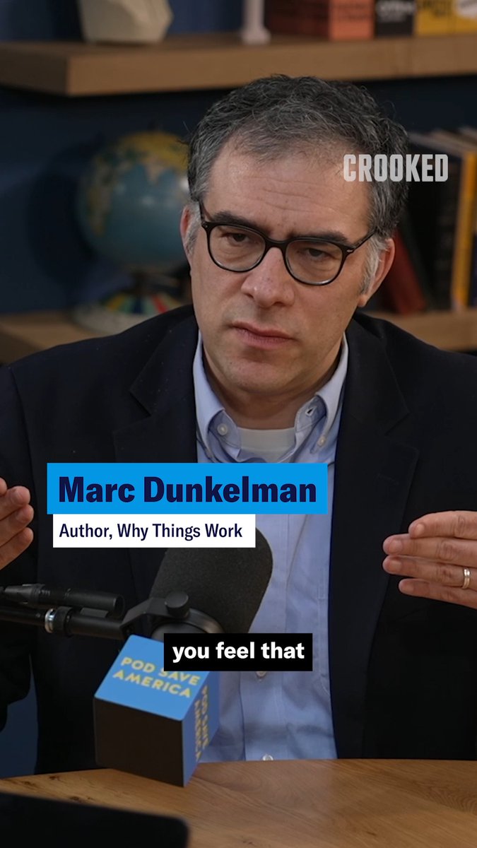 “In the scheme of things, the reason that we have Trump is because people have seen government not work...Like, the worse things got, they finally just wanted someone to break all the rules.” —Marc Dunkelman