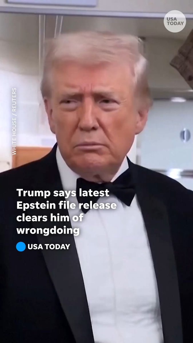 "It's the opposite of what people were hoping." President Trump said the the latest batch of Justice Department files concerning convicted sex offender Jeffrey Epstein cleared him of any wrongdoing.