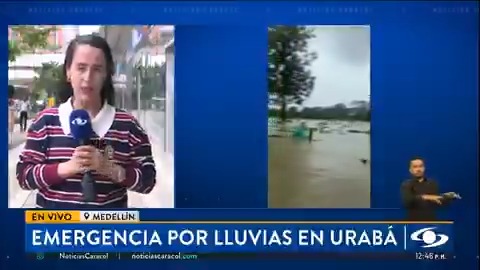 No para de llover en el Urabá Antioqueño, lo que ha generado que por lo menos cinco municipios reporten pérdida de viviendas, cultivos y vías. Hay cerca de 2.000 familias damnificadas. Este es el panorama en este y otros puntos del país. Más en