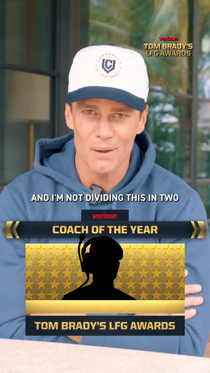 So many coaches this season deserved recognition, so Tom Brady is handing out four #LFG Coach of the Year awards 🏆 Congrats to Chicago Bears' Ben Johnson, New England Patriots' Mike Vrabel, Seattle Seahawks' Mike Macdonald, and Jacksonville Jaguars' Liam Coen on great seasons!!👏