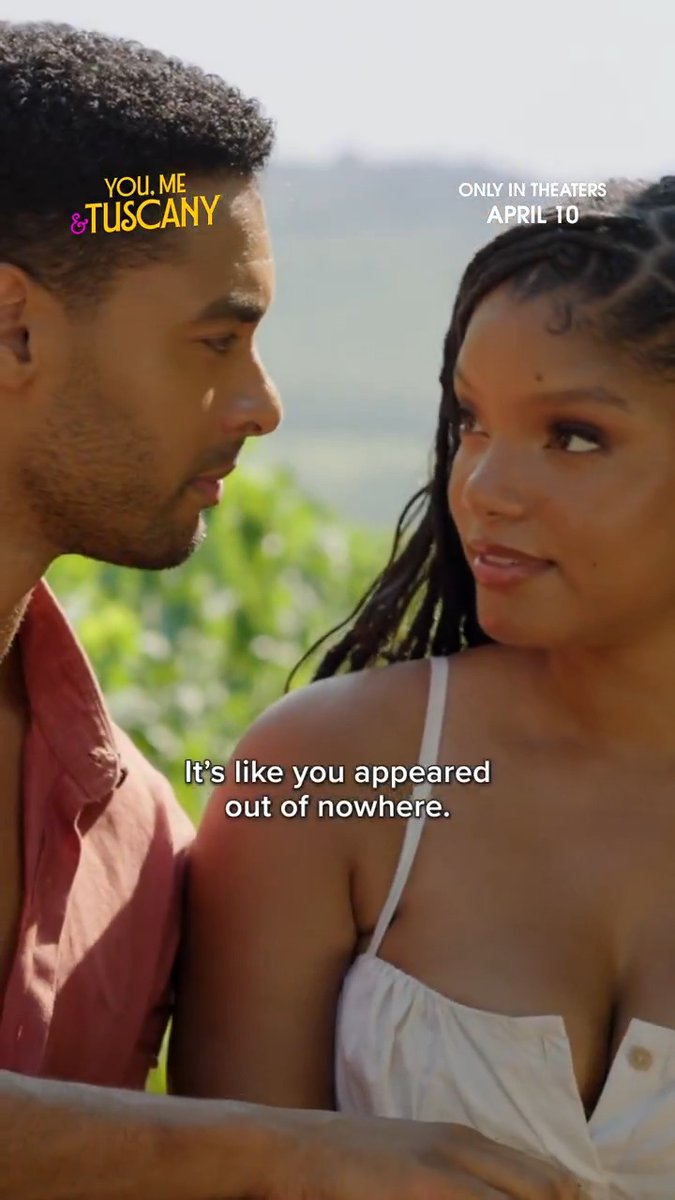 Vacation goals: villas, vino, and VERY fine men. ❤️🔥🍷 Experience You, Me & Tuscany in theaters April 10!