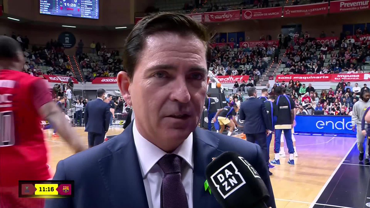 🎙️ Xavi Pascual, sobre la vuelta de Will Clyburn a la #LigaEndesa tras su lesión. "Es un jugador fundamental para nosotros. Hemos estado 14 partido sin él, que han sido muchísimos, y estamos muy contentos de tenerle de vuelta" 📺 DAZN España | #LigaEndesa Barça Basket