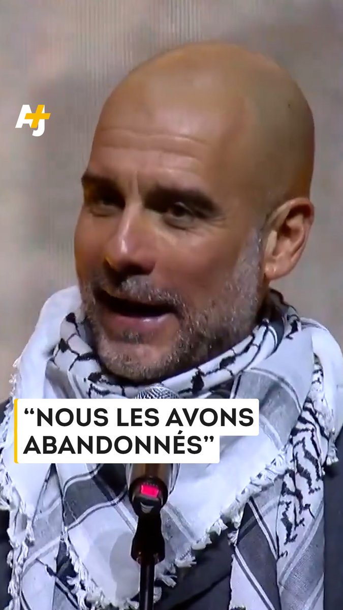 Lors d’un concert en soutien à la Palestine, l’entraîneur de Manchester City, Pep Guardiola, a dénoncé l’inaction du monde face à la détresse des enfants palestinien·nes.