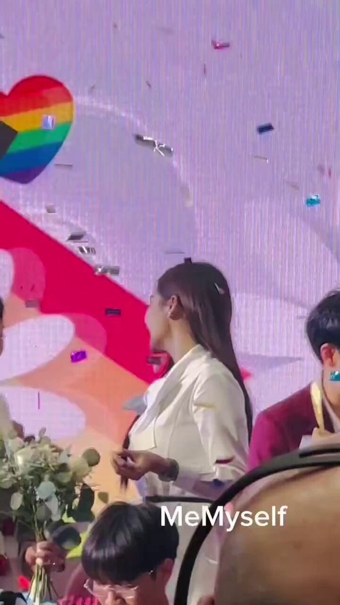 About a year ago, Thailand passed same sex marriage and guess which couple commemorated and got married officially... happy anniversary to them!!!