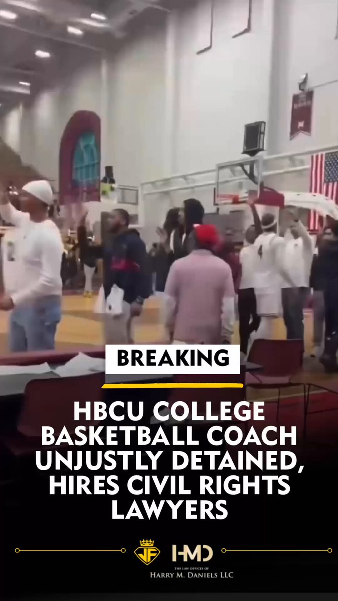 BREAKING: Benjy Taylor, head men’s basketball coach at Tuskegee University, has retained legal counsel after being detained following the game against Morehouse College. National civil rights attorney Harry Daniels, Gerald Griggs, and Gregory Williams have been hired to represent Coach Taylor as serious questions continue to emerge about the circumstances surrounding his detention. When a college coach — particularly at an HBCU — can be handcuffed after a basketball game without clear justification, the public deserves answers. Accountability, transparency, and respect for civil rights are not optional. This matter will be addressed through the proper legal channels. We will continue to closely monitor developments.