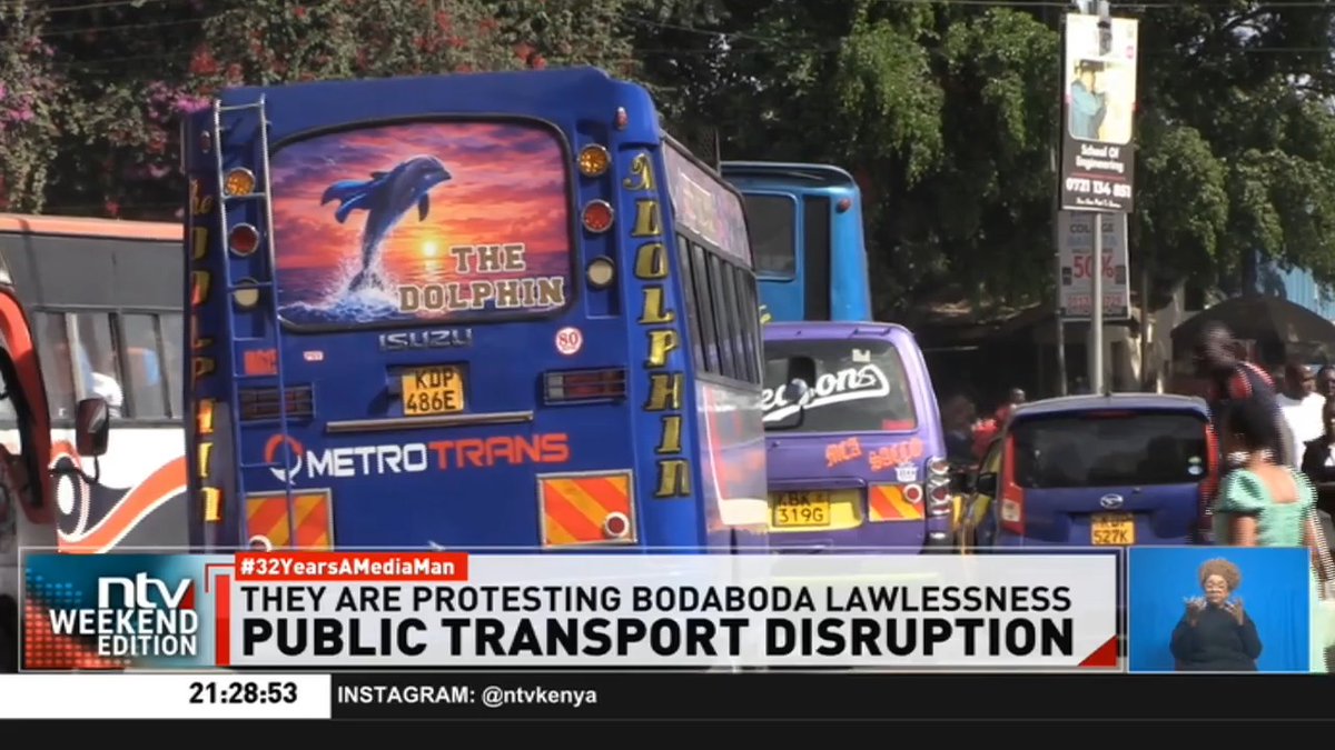 Public Transport Disruption: Public transport across the country is expected to grind to a halt tomorrow after matatu and transport sector players vowed to strike over bodaboda lawlessness. #NTVWeekendEdition Zainab Ismail