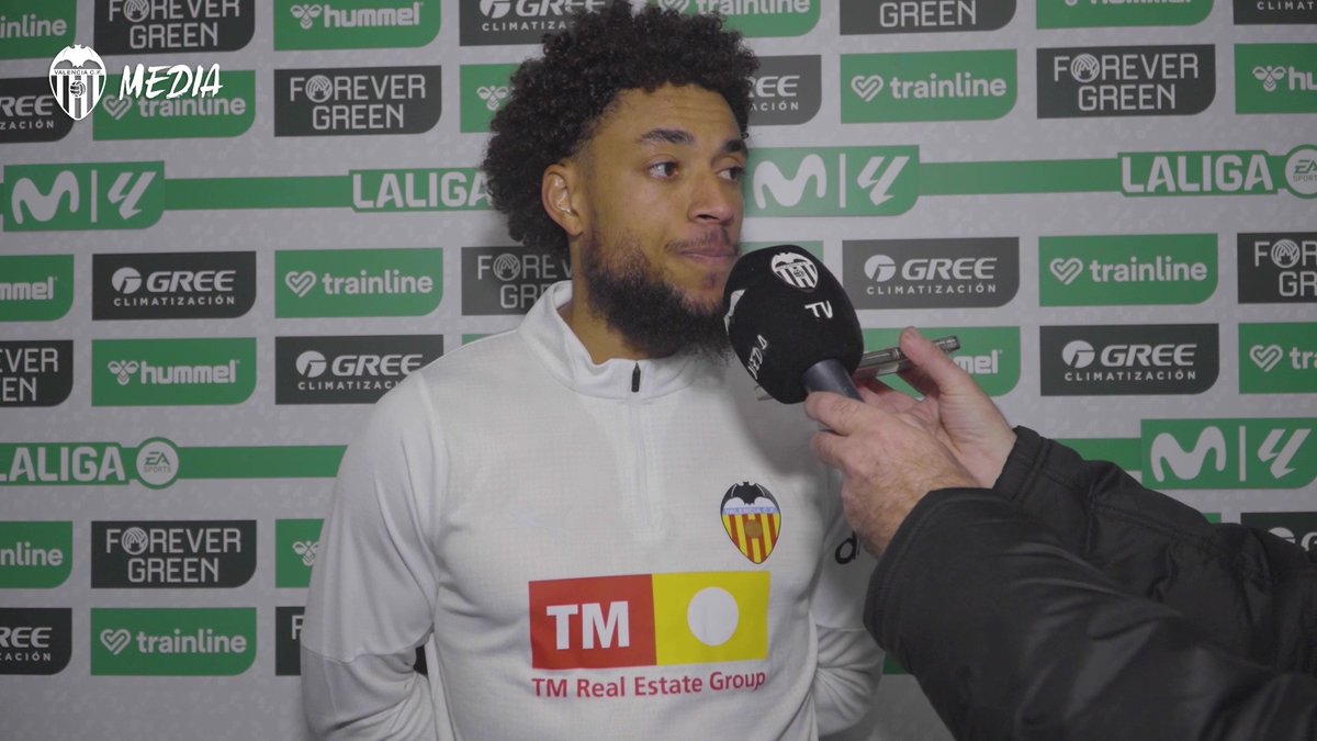 💬 Arnaut Danjuma: "El resultado no refleja lo mostrado en el partido. No hemos merecido perder" #RealBetisValencia #ADNVCF