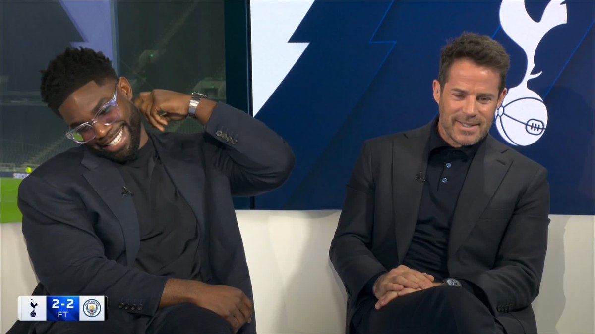 "My kids will enjoy that one!" Jamie Redknapp drops a 6 7 😂