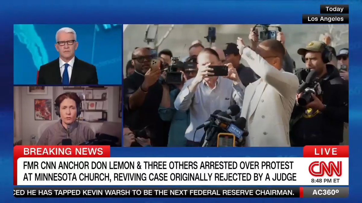 CNN contributor, author and podcast host Kara Swisher predicts that the Trump administration will step up their attacks against journalists following the arrests of Don Lemon and Georgia Fort.
