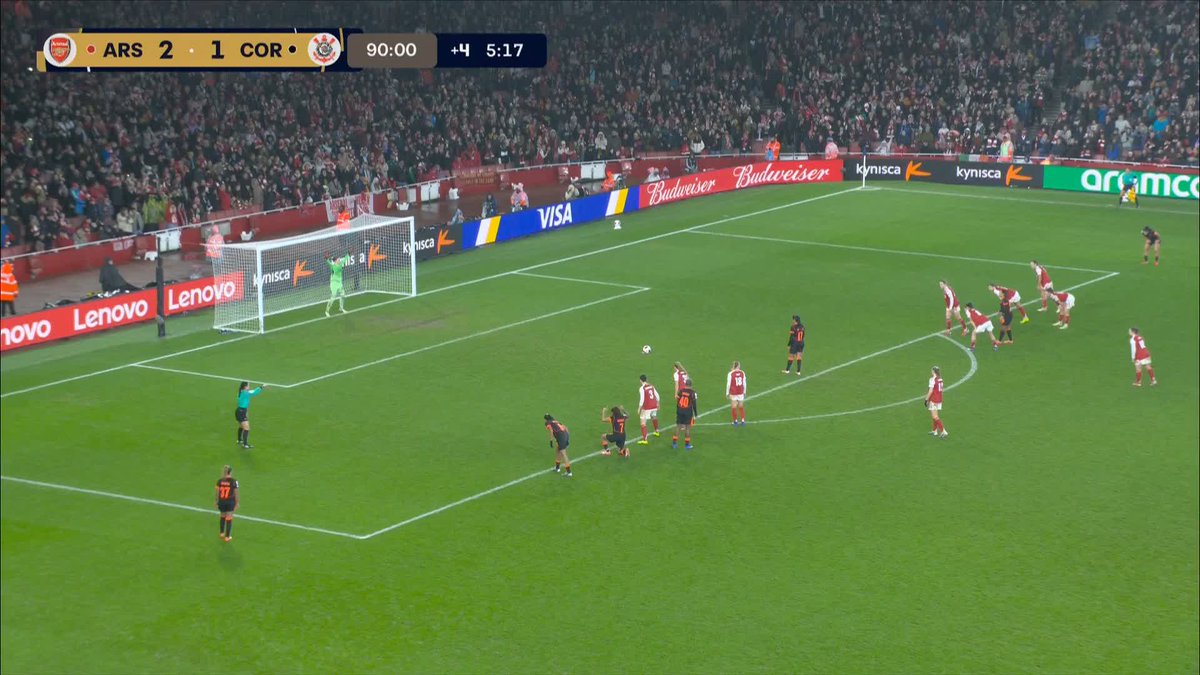 CORINTHIANS LEVEL IT IN THE 95TH MINUTE FROM A PENALTY!! 🤯 We are heading to extra time! ⏰