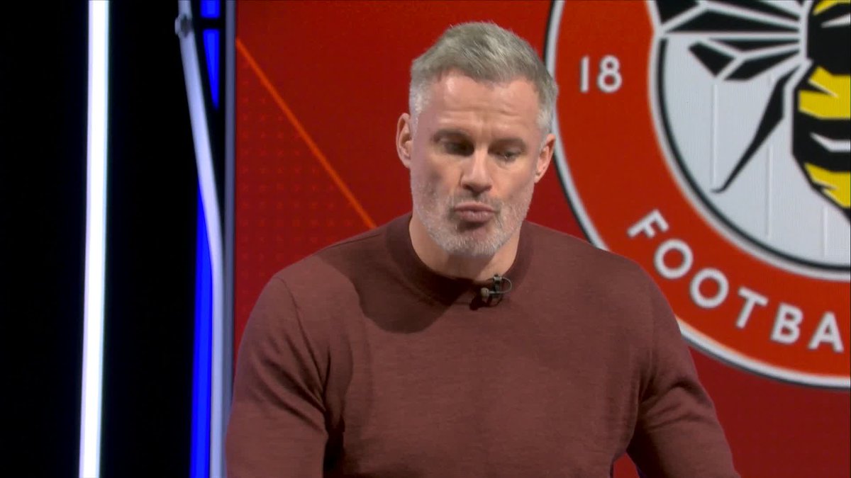 "The thing I really hate in football is someone rolling around on the floor when there's nothing wrong with them" ❌ Jamie Carragher shares his thoughts on the Schade red card incident in Aston Villa vs Brentford 🟥