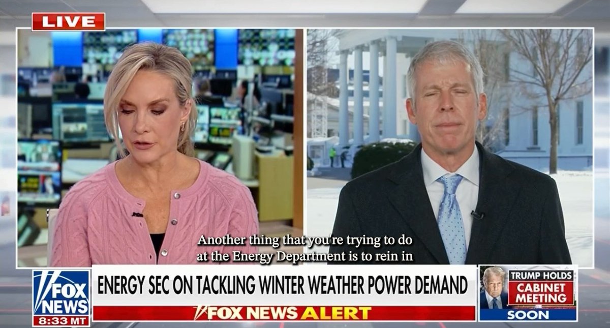 .Secretary Chris Wright on Biden's Green New Scam: "They lent $100 BILLION, and over $80 BILLION of it after they lost the election...They were to businesses that were not viable, but they were also to projects that clearly would drive up the price of energy, not down..."