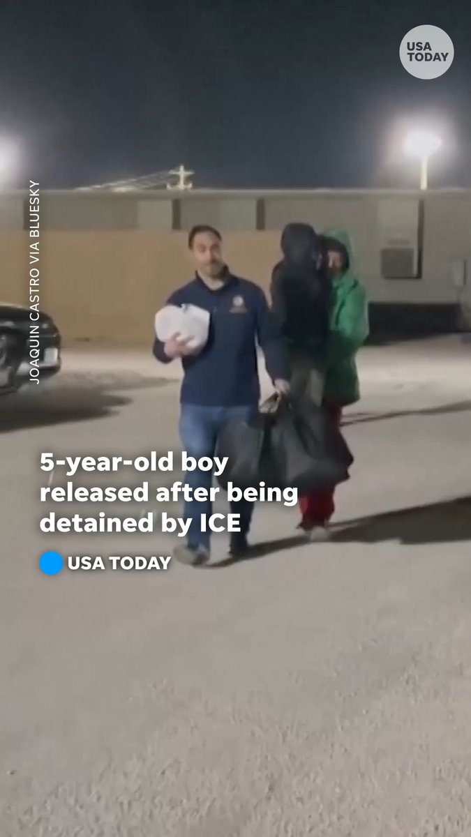 Liam Ramos, the 5-year-old boy who who was detained by federal immigration agents in Minnesota, has been released from a Texas detention facility.