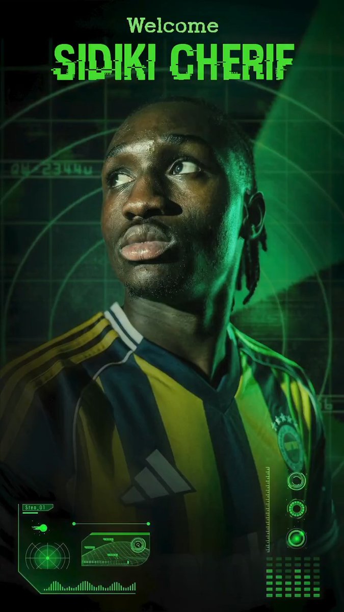 Çubuklu forma altında sonsuz başarılar. Aramıza hoş geldin Sidiki Cherif 💛💙