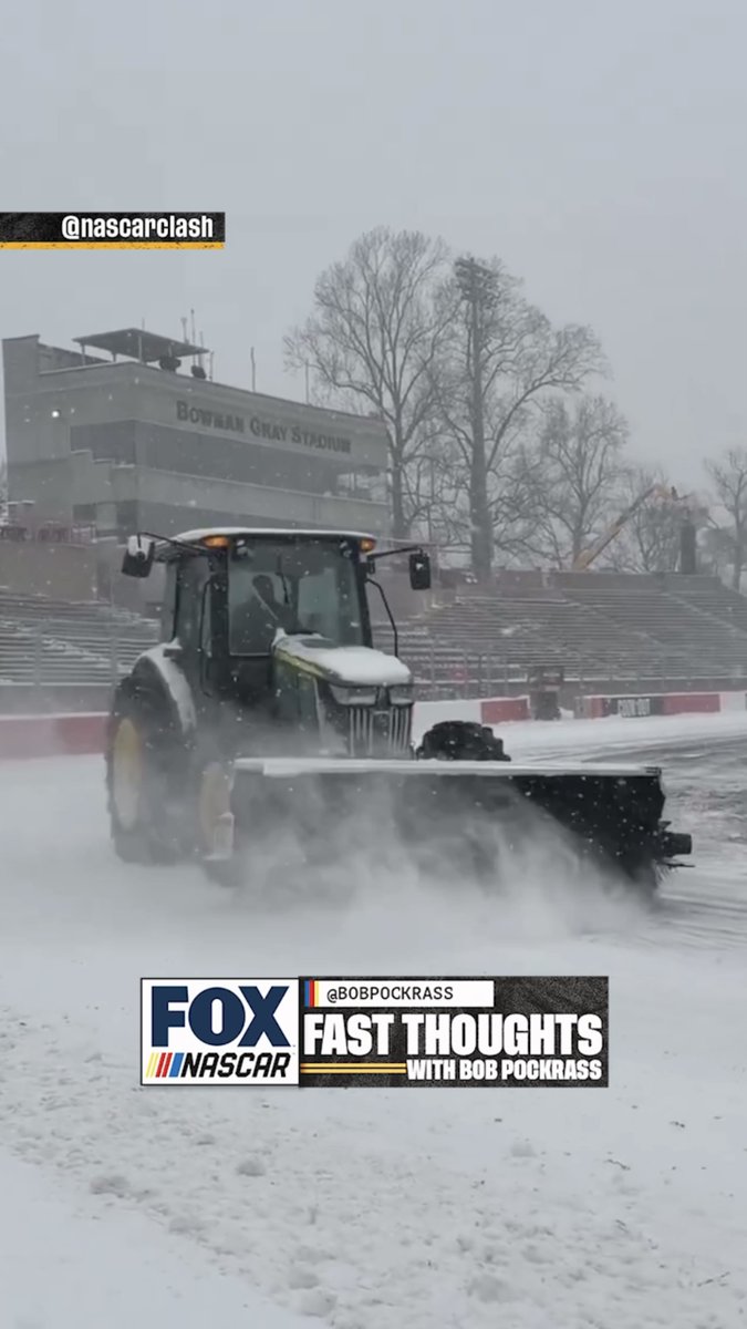 “Moving the NASCAR Clash at Bowman Gray to Wednesday was the right call for both competitors and fans.” Fast Thoughts with Bob Pockrass: (Practice and qualifying will be on FOX One with FS1 authentication at 1:30p ET. LCQ at 4:30p ET and the main event at 6p ET on FOX)