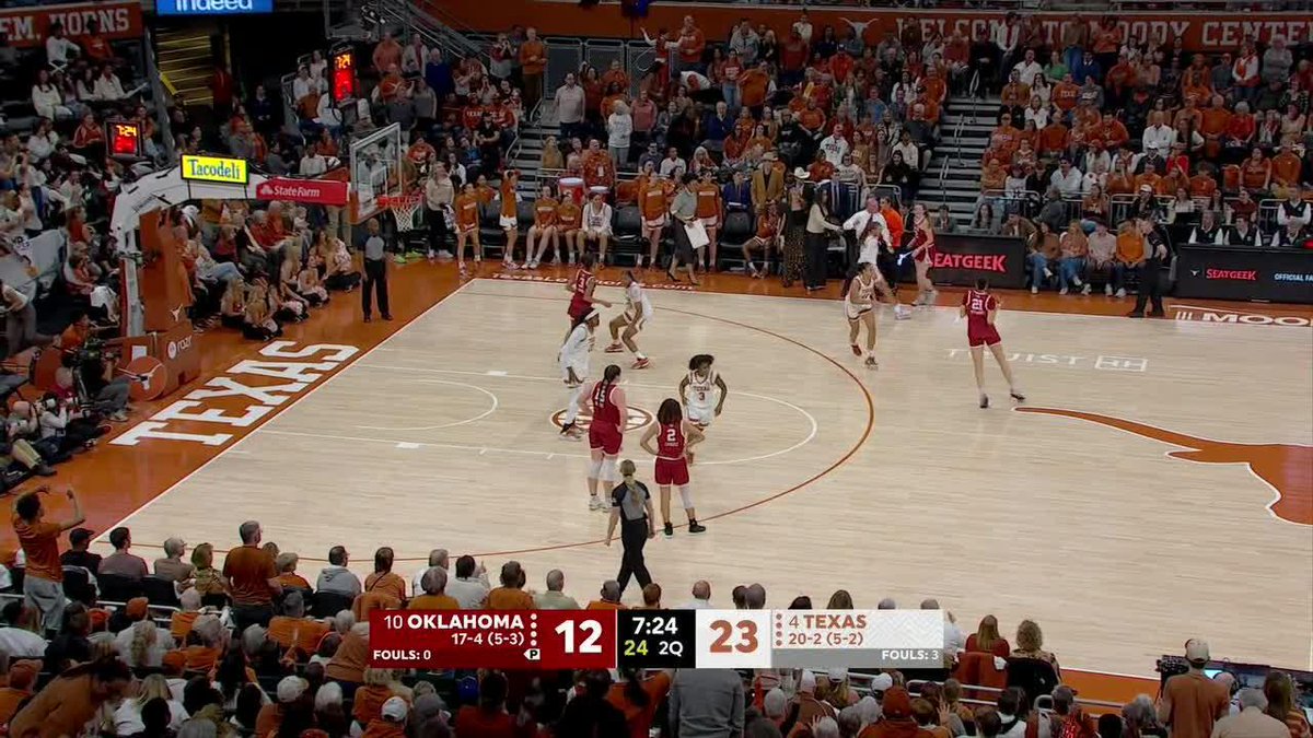 Texas head coach Vic Schaefer lost it after Justice Carlton got called for her third foul in the first half.