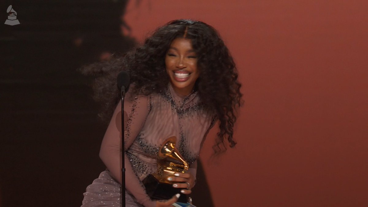 SZA’s acceptance speech at the 2024 Grammy’s, this was HER night.