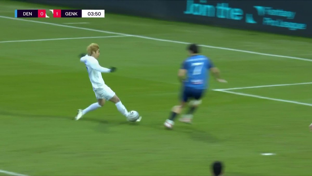 伊東純也が復帰後初アシスト🇯🇵🔥 見事な裏抜けから先制ゴールをお膳立て⚡️ 🎥DAZN Japan