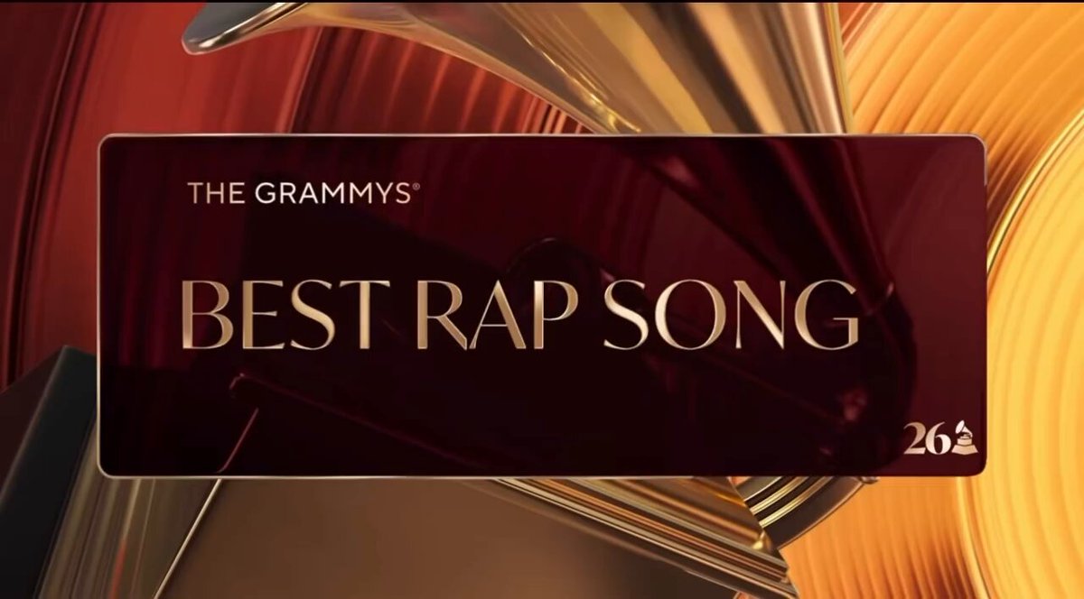 KendrickLamar sweeps the rap categories at the Grammys premiere ceremony🙌🏾❤️ 🏆 Kendrick now ties Jay Z in Grammy wins (25) 🏆 Sounwave, Mustard, &amp; Lefty Gunplay on stage accepting the award for Best Rap song