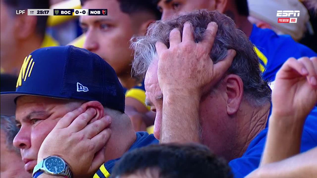 25' PT Y ESTAS SON LAS CARAS EN LA BOMBONERA... ¿TE GUSTA COMO ESTÁ JUGANDO BOCA ANTE NEWELL'S? 📺 ESPN Premium | Suscribite al Pack Fútbol en