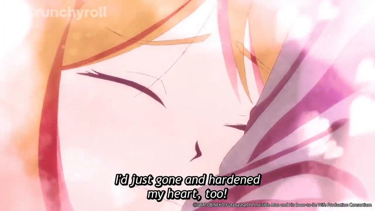 Shizuka really wants to touch Tounome 🥺 (via The Invisible Man and His Soon-to-Be Wife)